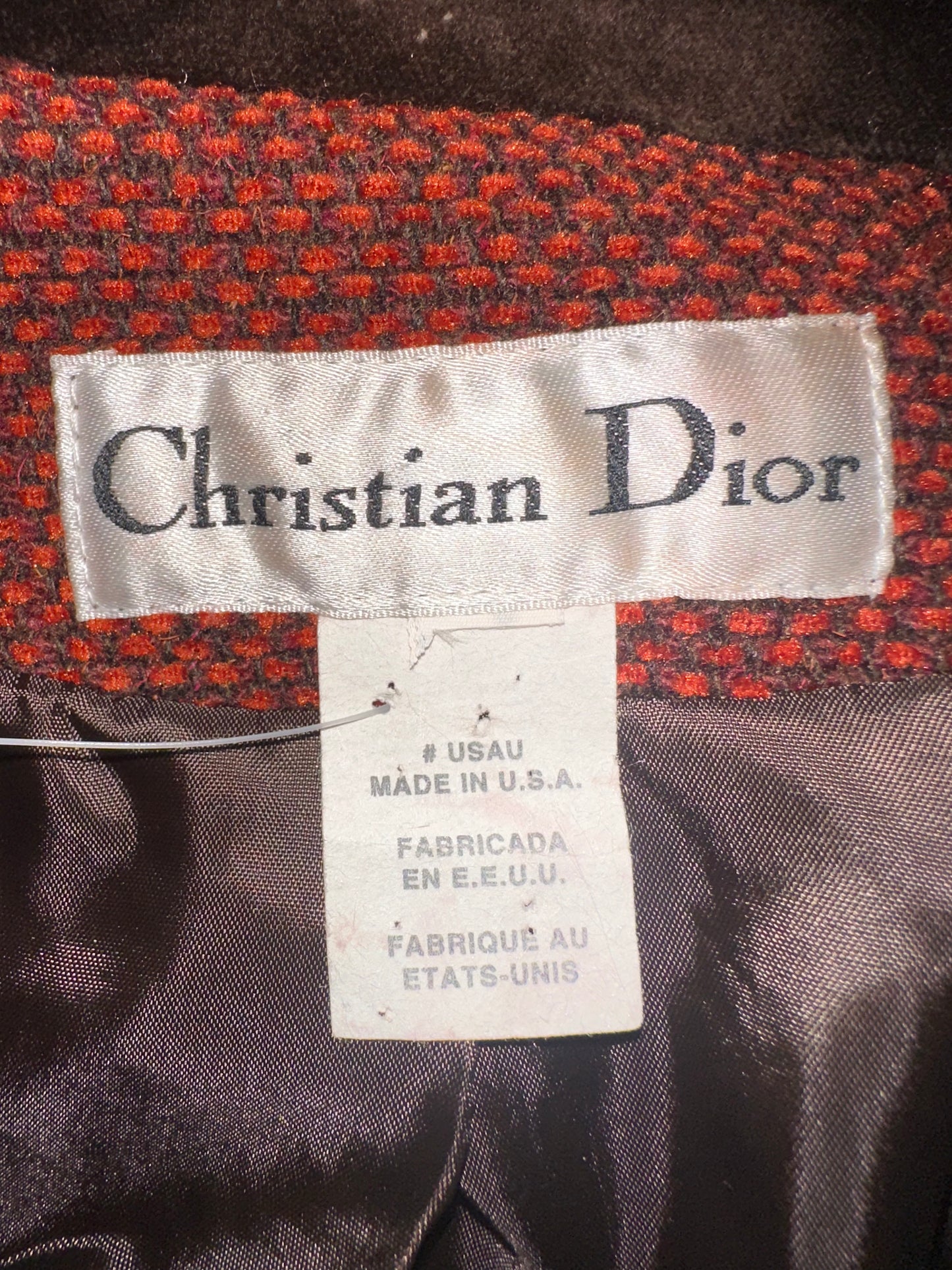Vintage Christian Dior Blazer