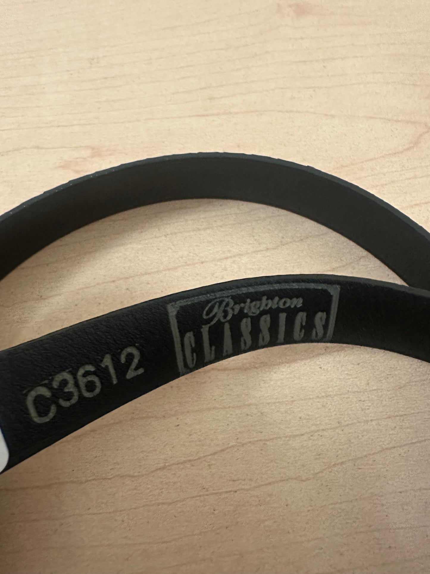 Red Snakeskin Skinny Belt