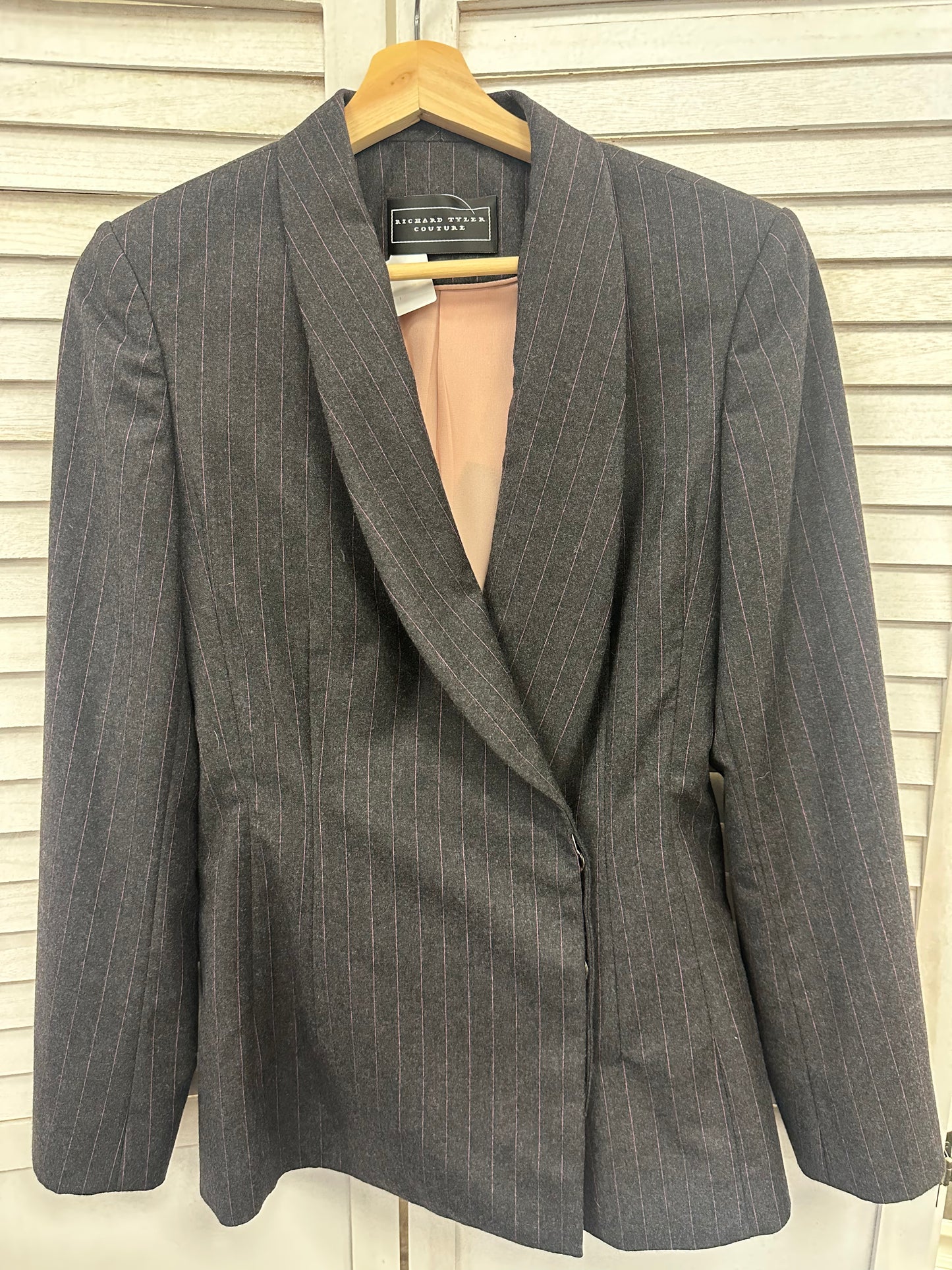 Vintage Pinstripe Blazer