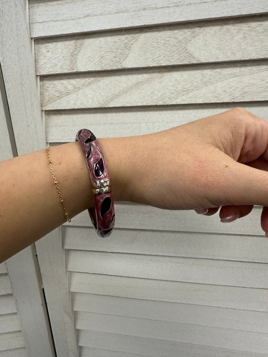 Purple Metal Bangle