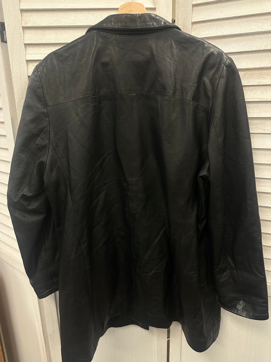 Vintage Italian Leather Blazer