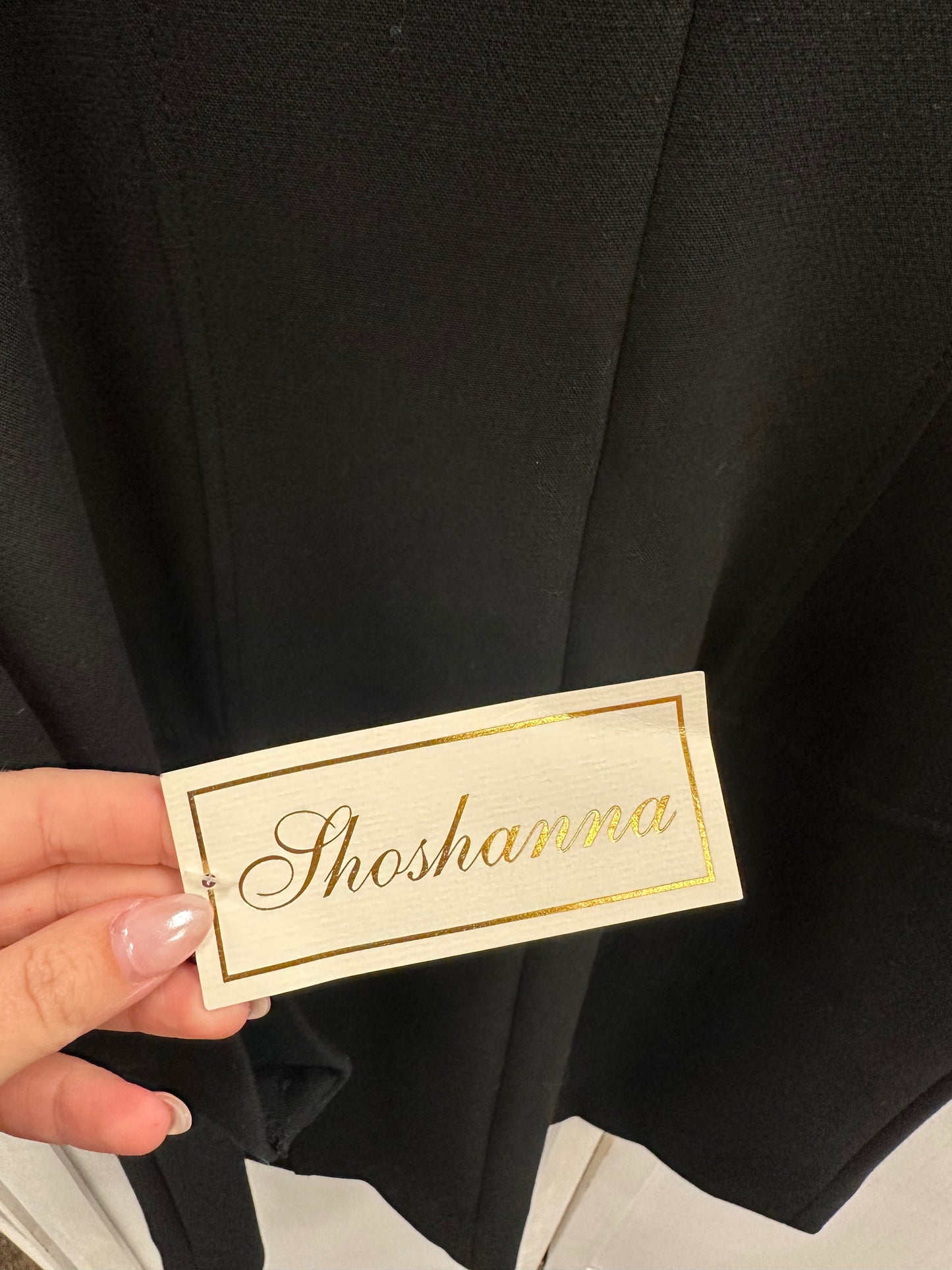 Shoshanna Black Dress