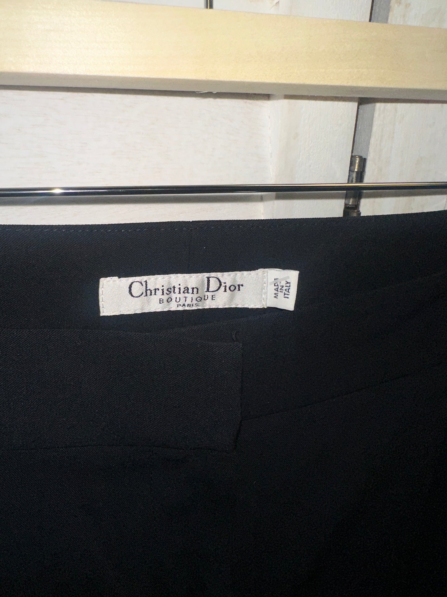 Vintage Christian Dior Low Rise Trousers