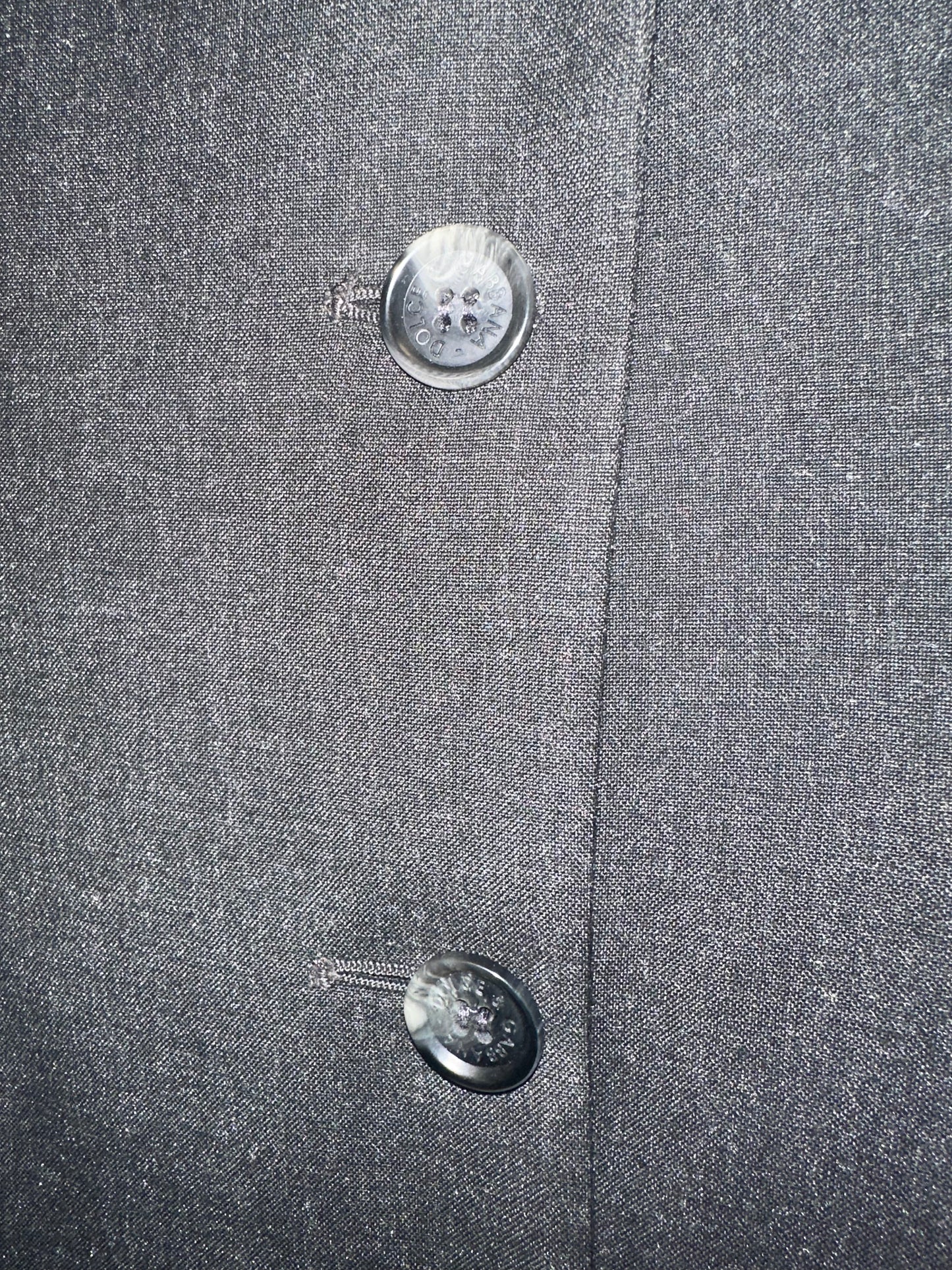 Vintage Dolce and Gabbana Dark Grey Blazer