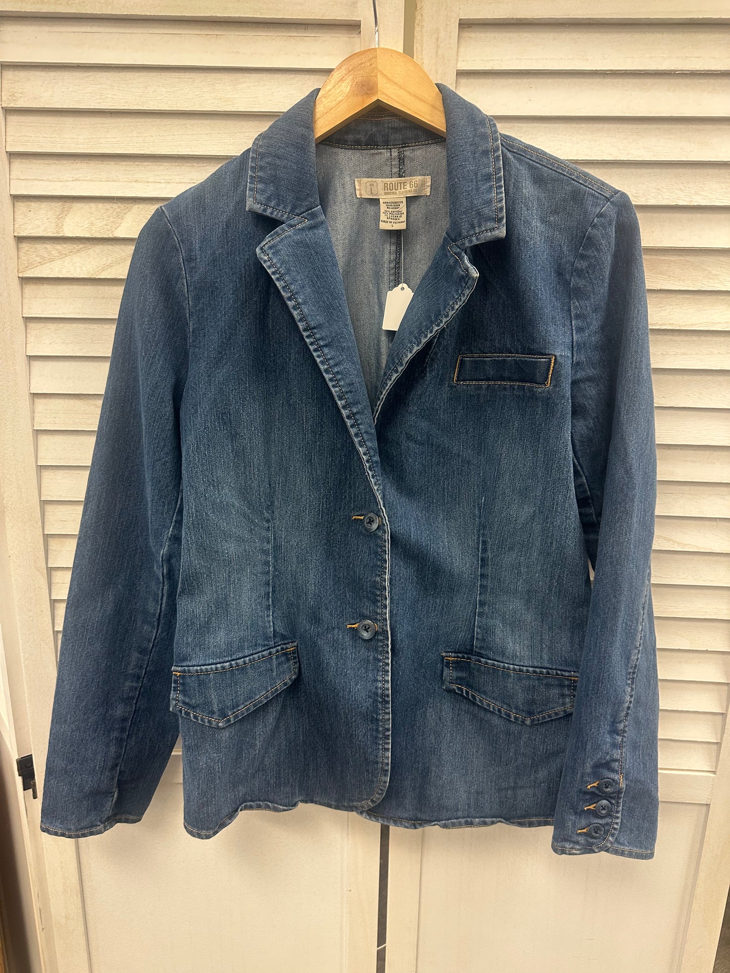 Vintage Denim Blazer