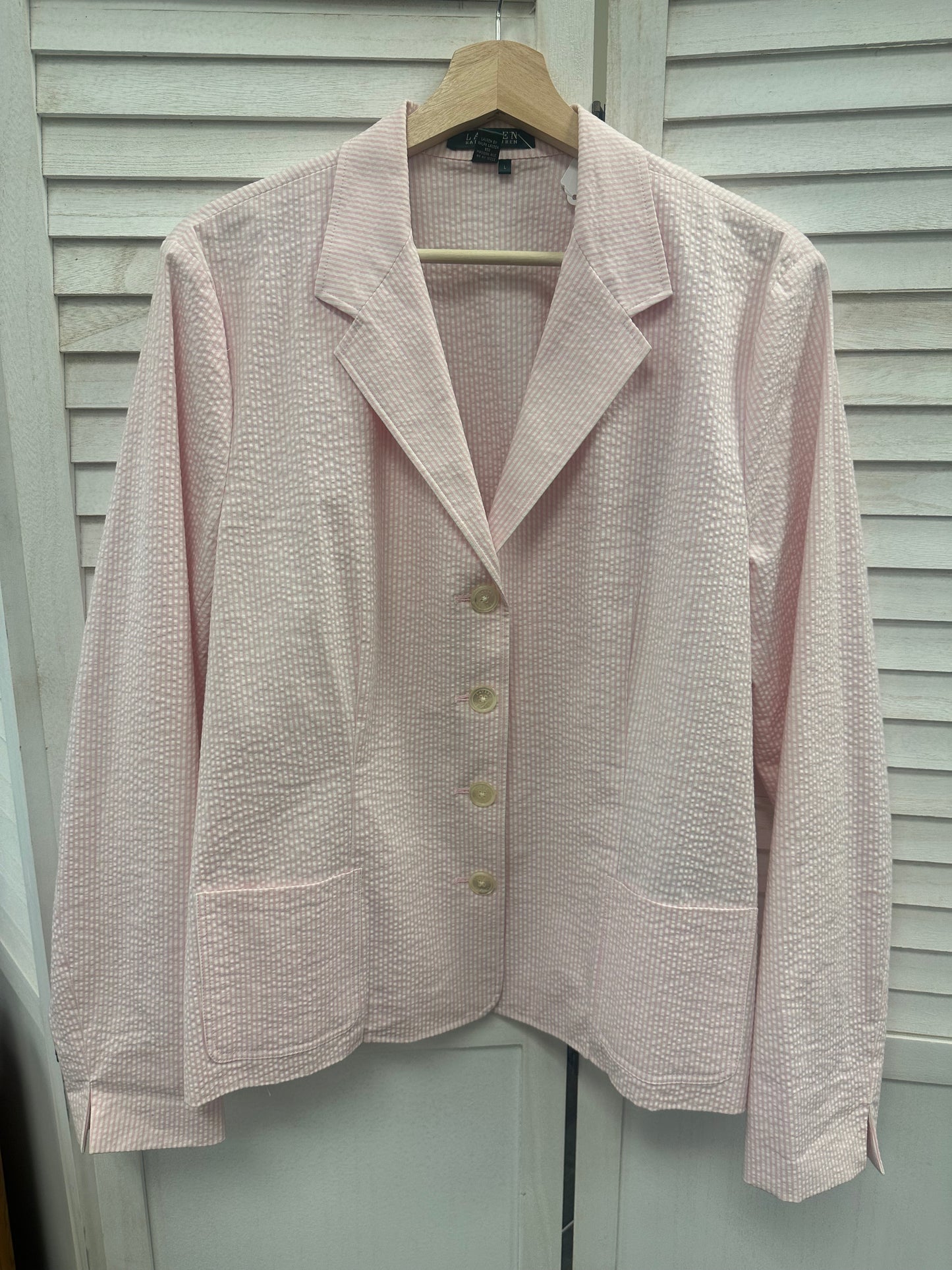 Vintage Ralph Lauren Seersucker Blazer