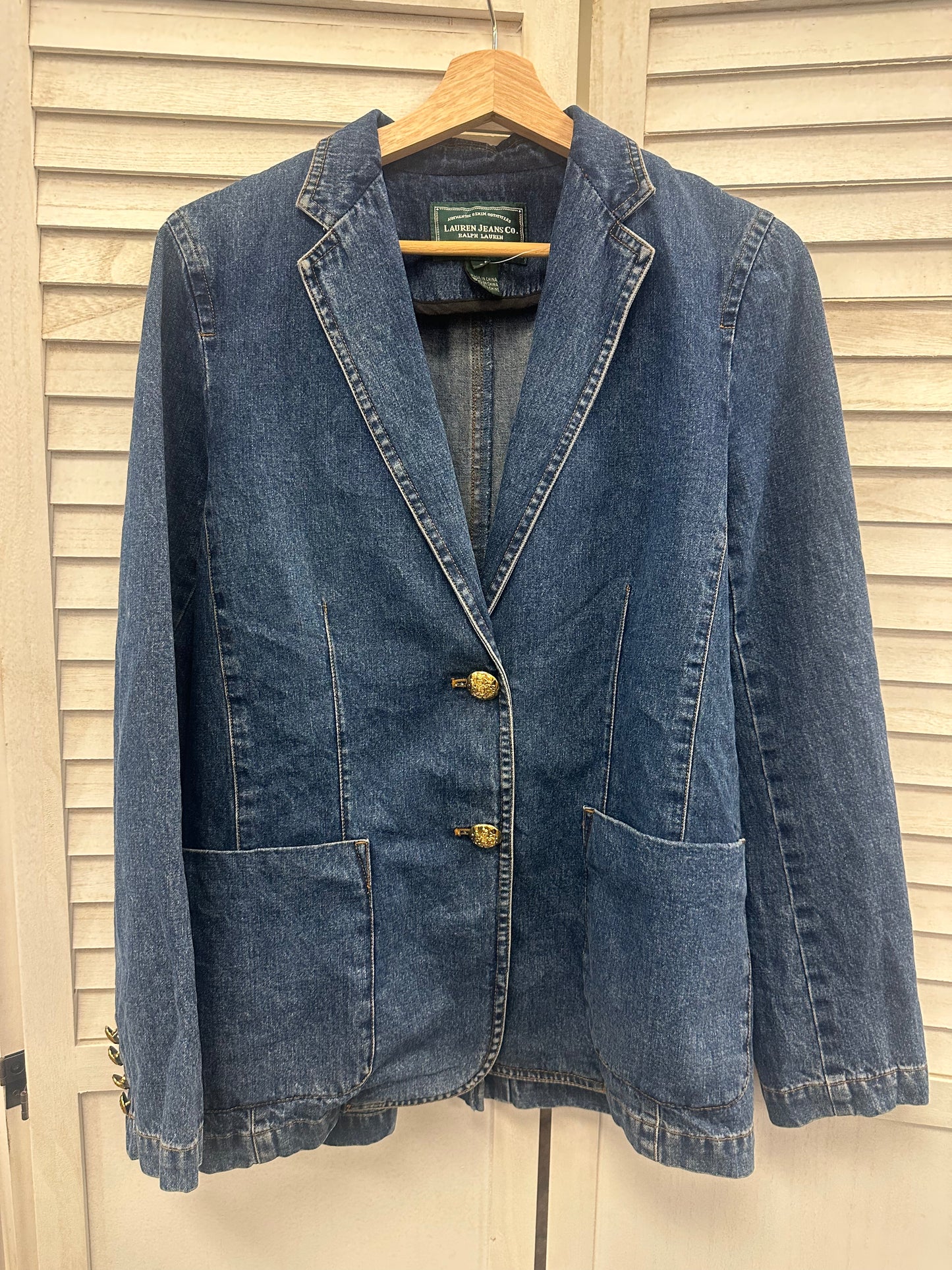 Vintage Ralph Lauren Denim Blazer