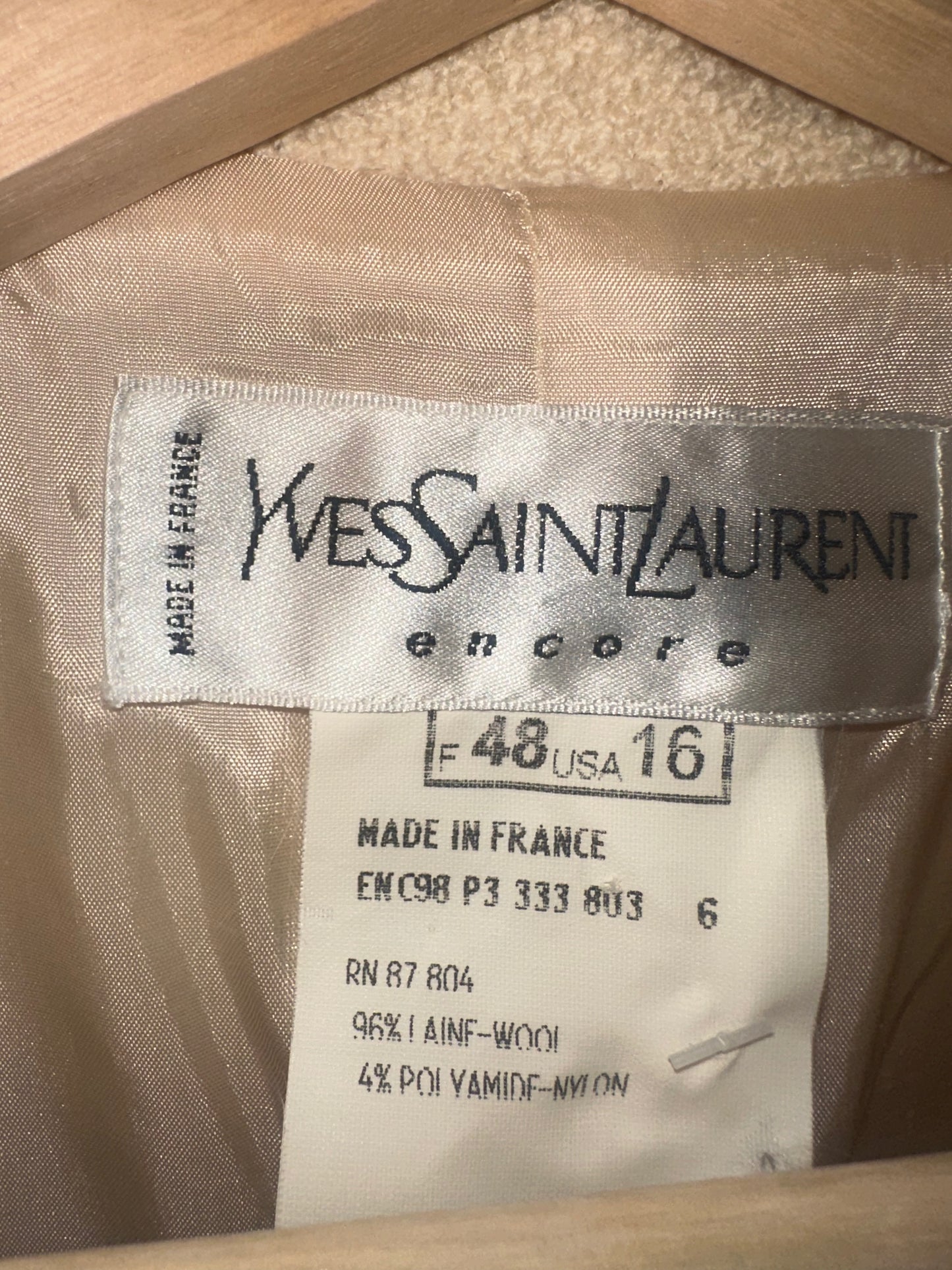 Vintage YSL Blazer