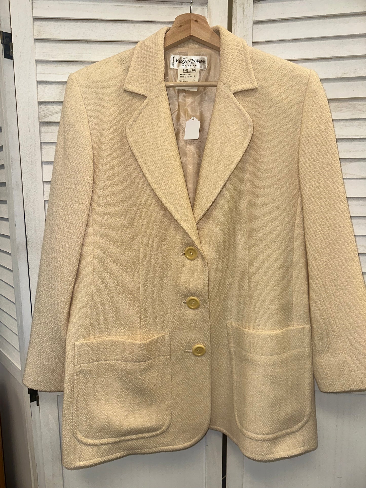 Vintage YSL Blazer