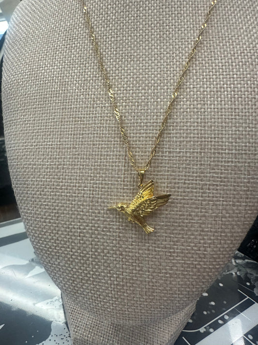 GALYNT 'Hummingbird Twist Necklace'