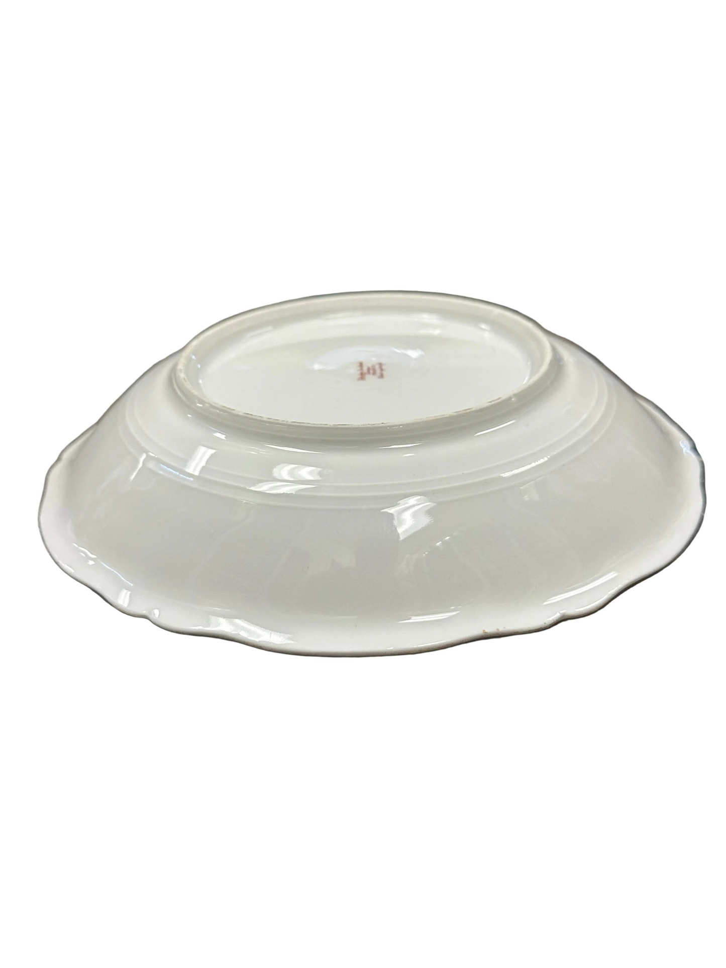 Vintage Limoges Pink Floral Medium Bowl Dish