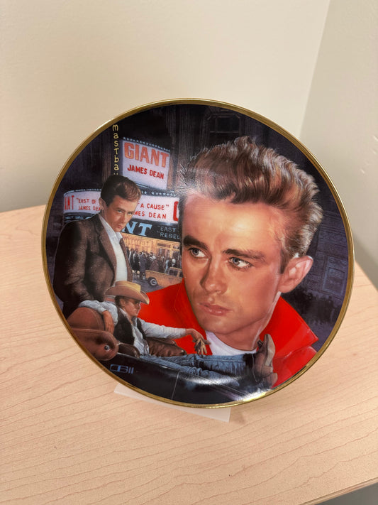Vintage James Dean Decorative Plate