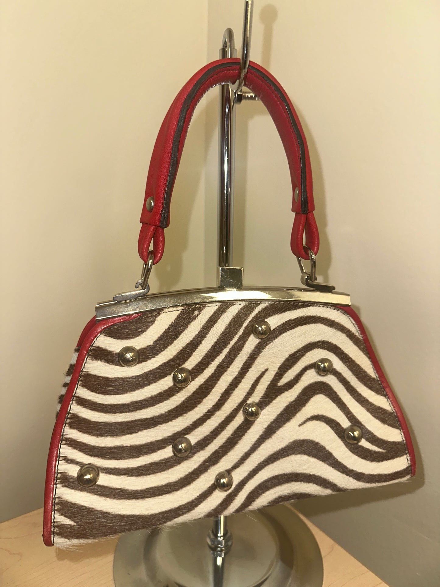 Vintage Italian Ponyhair/Leather Handbag