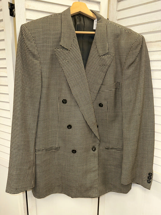 Vintage Houndstooth Blazer