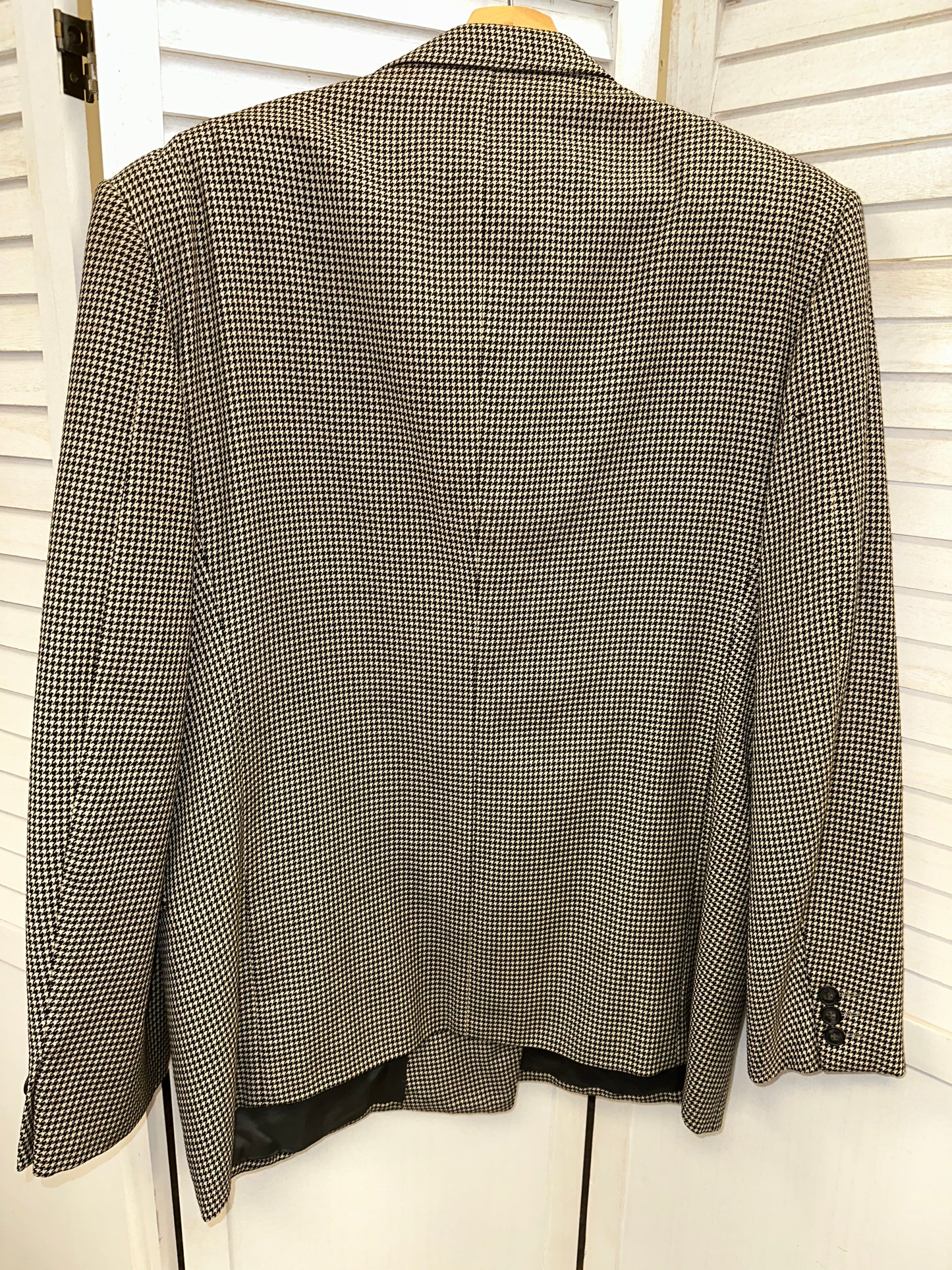 Vintage Houndstooth Blazer