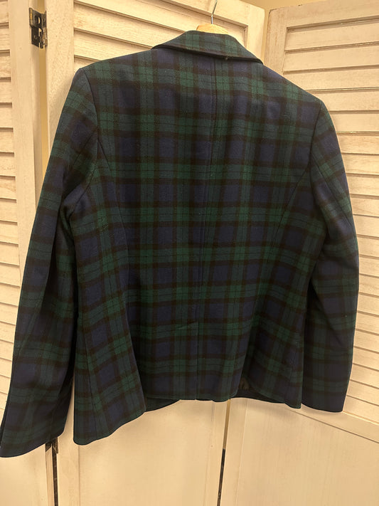 Vintage Plaid Blazer