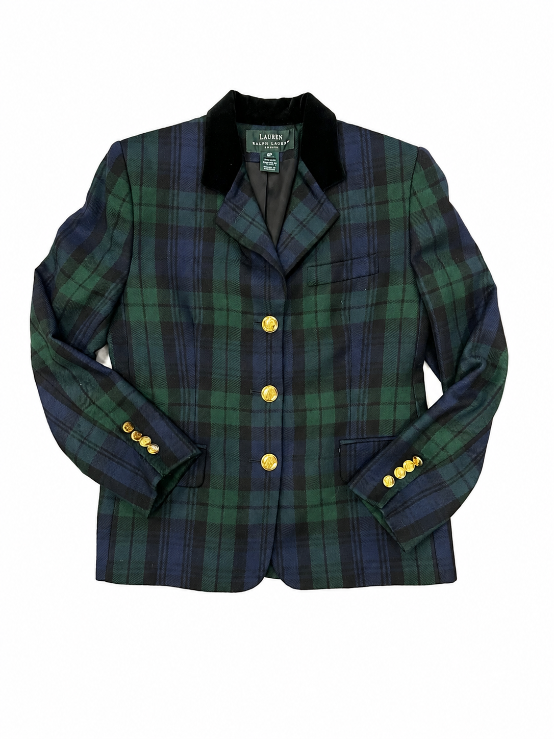 Vintage Ralph Lauren Plaid Blazer