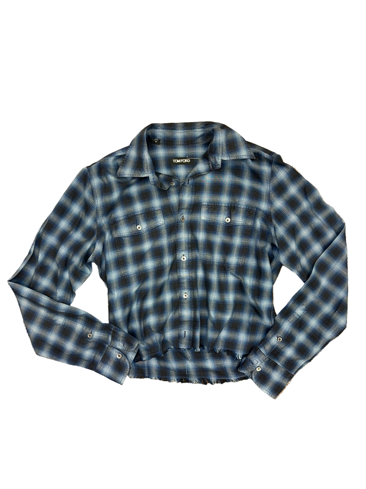 Vintage Tom Ford Cropped Flannel