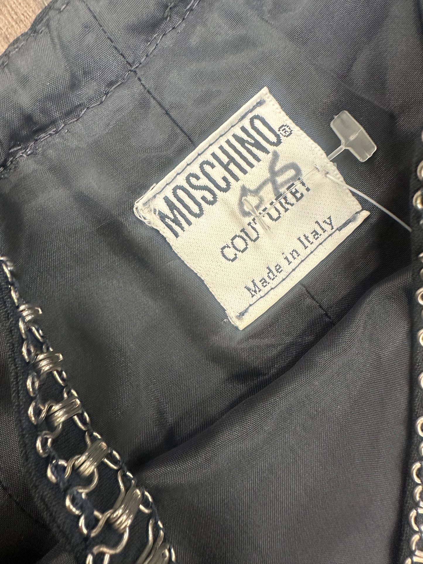 Vintage Moschino Couture Cocktail Dress