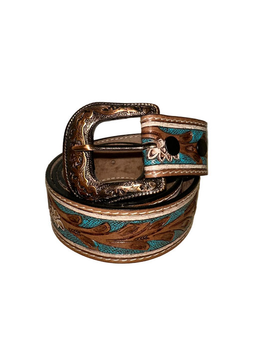 Leather Western Belt