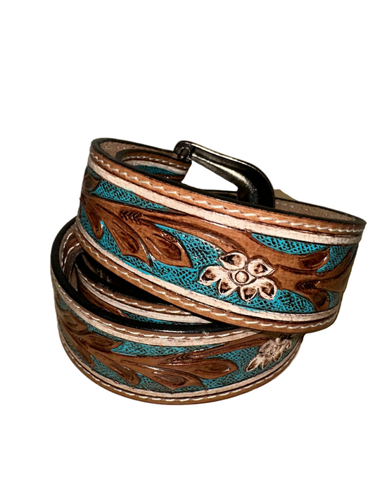 Leather Western Belt