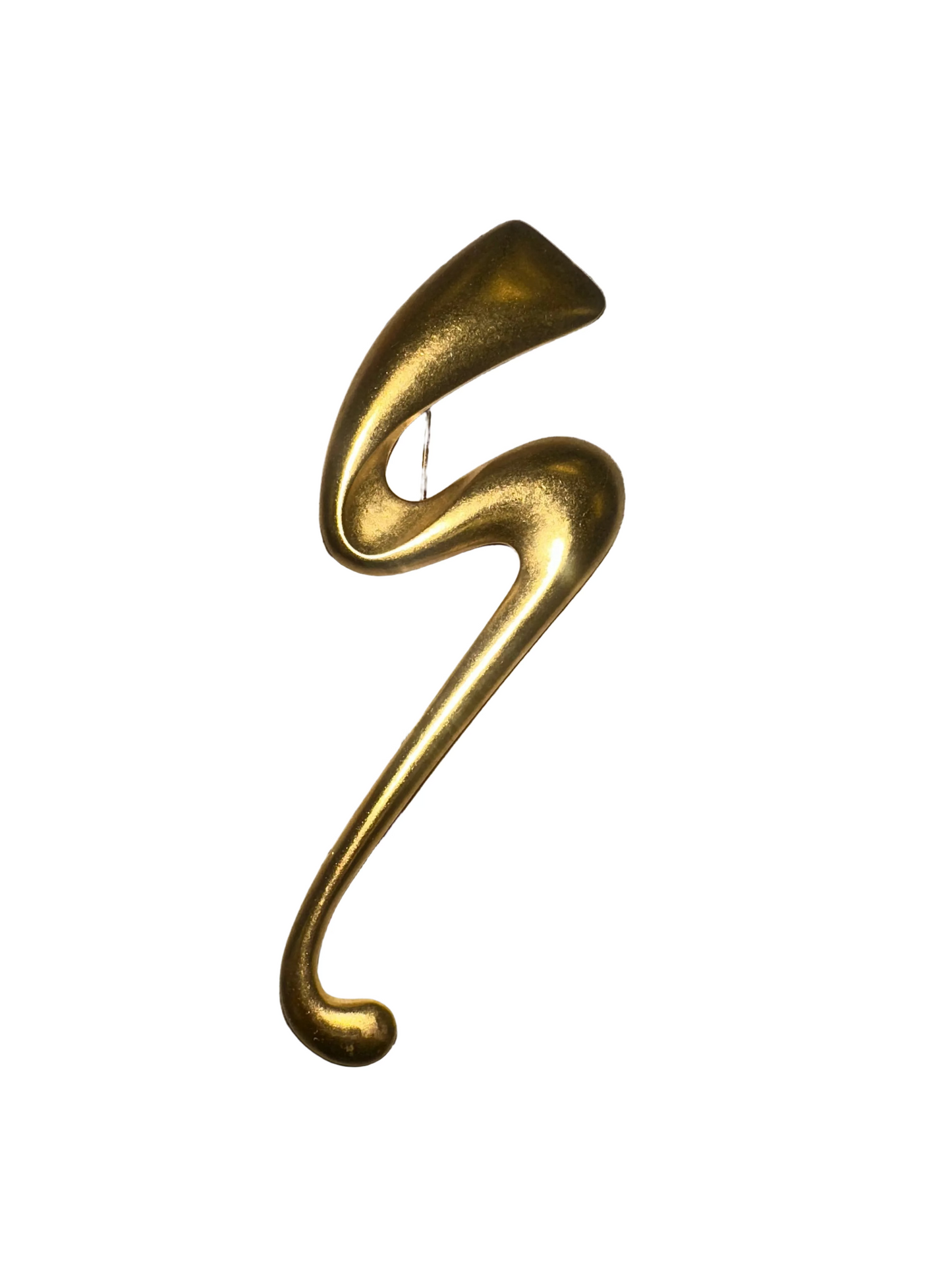 Vintage Large Gold Tone Brooch