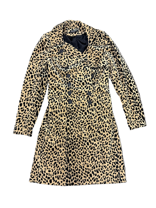 Vintage Betsey Johnson Leopard Coat
