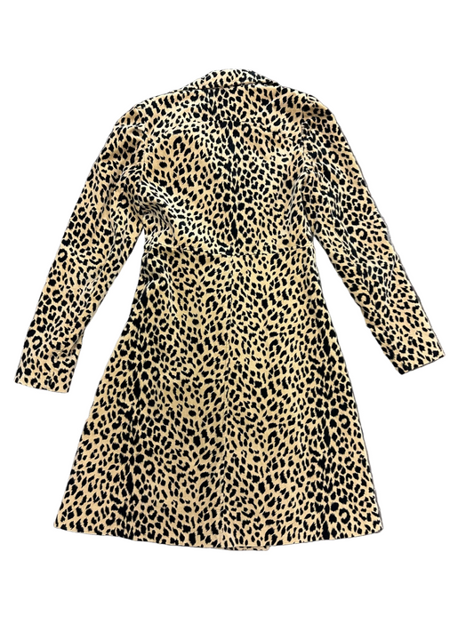 Vintage Betsey Johnson Leopard Coat